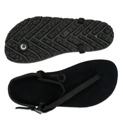 ZuZu Flow - Barefoot performance sandals featuring recycled straps natural rubber and recycled rice husk outsole. Perfect for everyday ground feel, running and adventures.